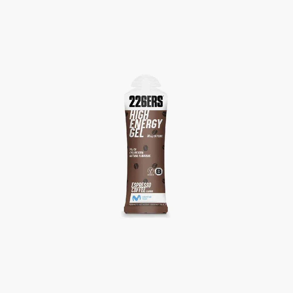 226ERS Gel High Energy Espresso Coffee + Caféine