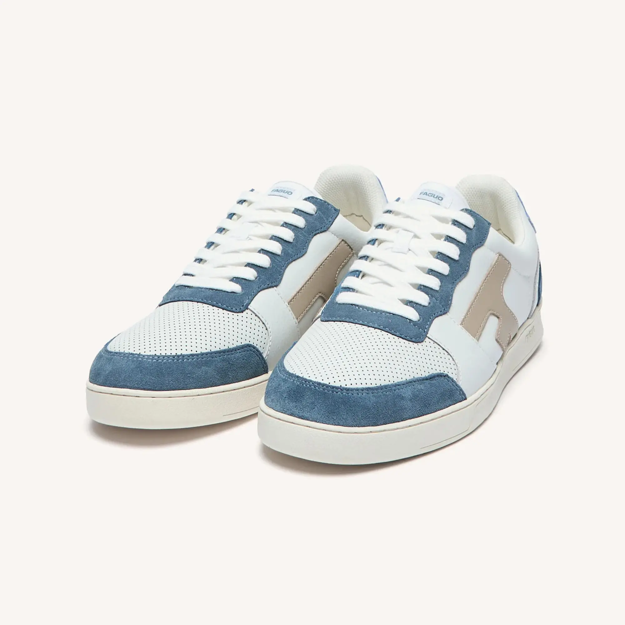 BASKETS HAZEL BLANC & BLEU – Image 6