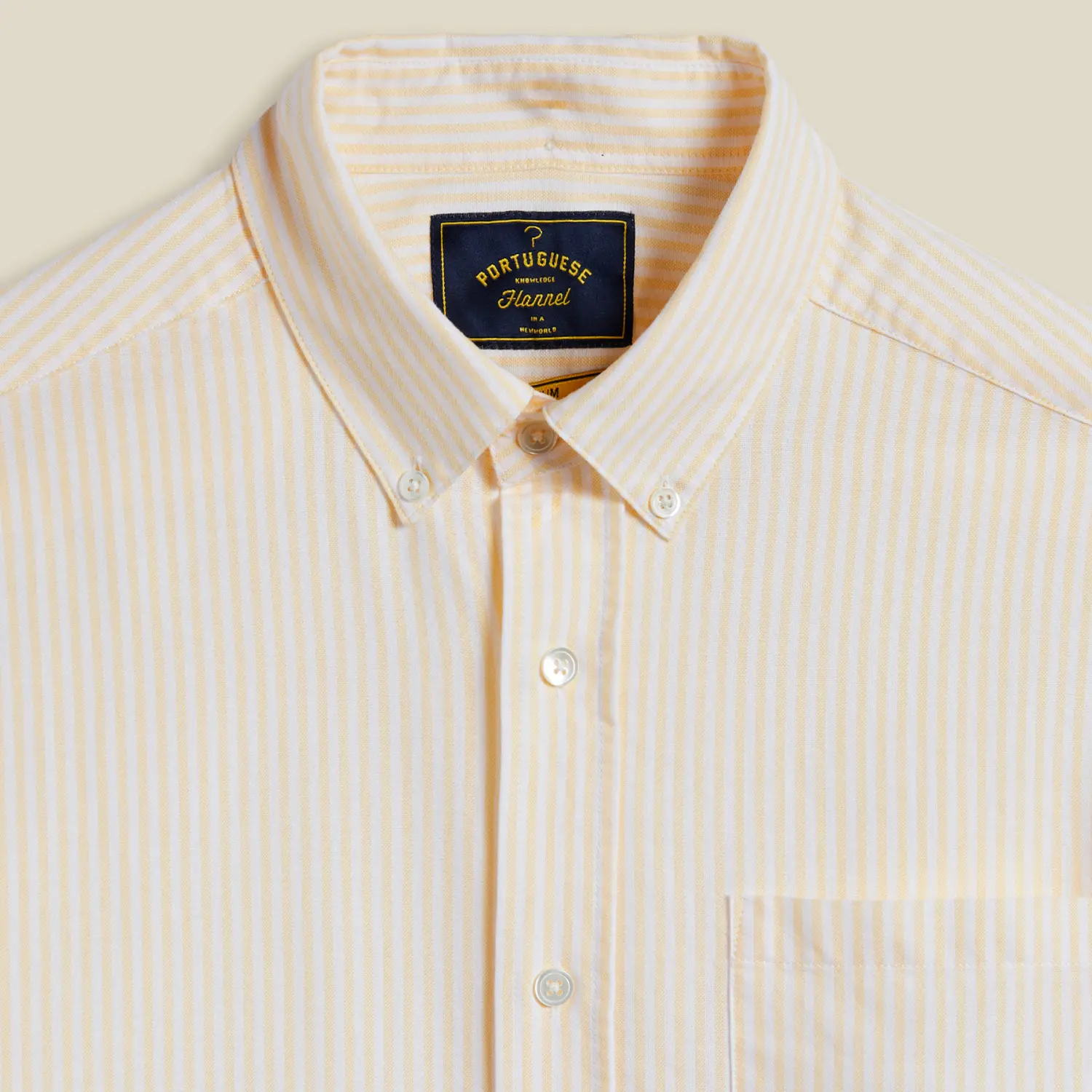 CHEMISE BELAVISTA RAYURES JAUNES – Image 3