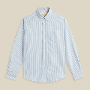 CHEMISE BELAVISTA RAYURES VERTES