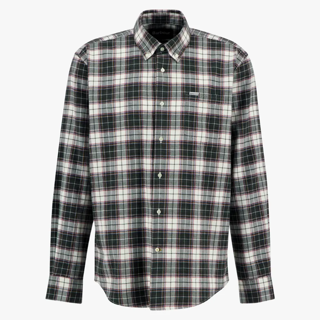 CHEMISE TELFIED OLIVE