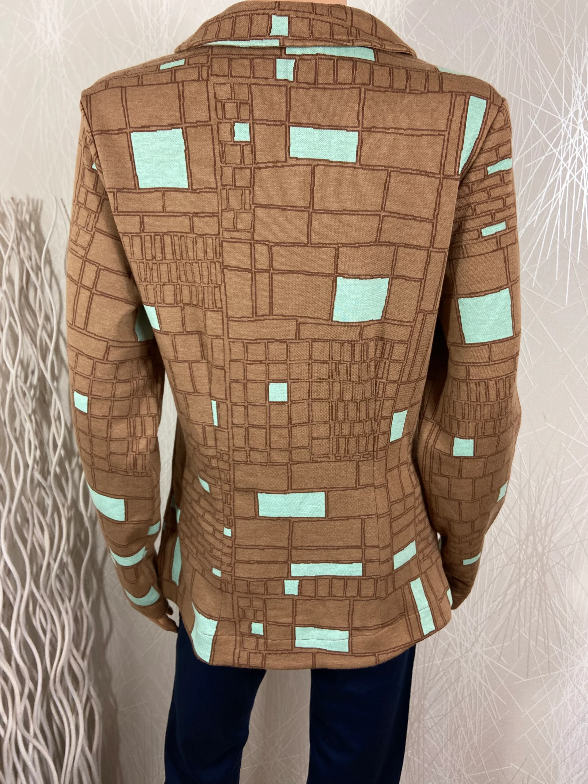 Pull brun vintage 70's Erika Blocky Sand Who’s That Girl – Image 5