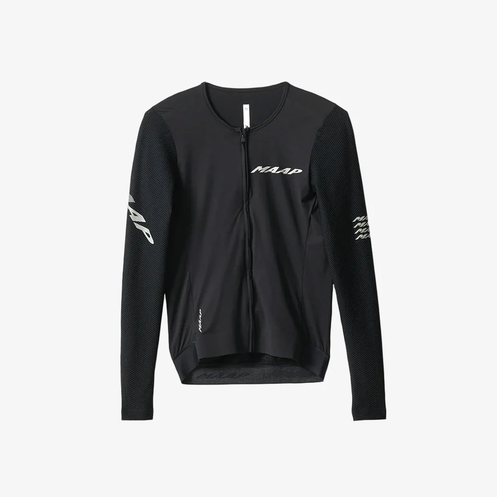 Maap Maillot Long Sleeve Emerge Black