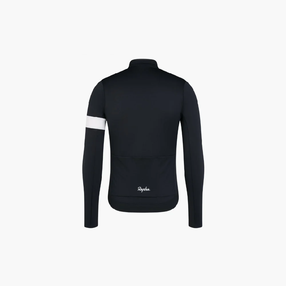 Rapha Maillot Core Thermal Manches Longues Black – Image 3