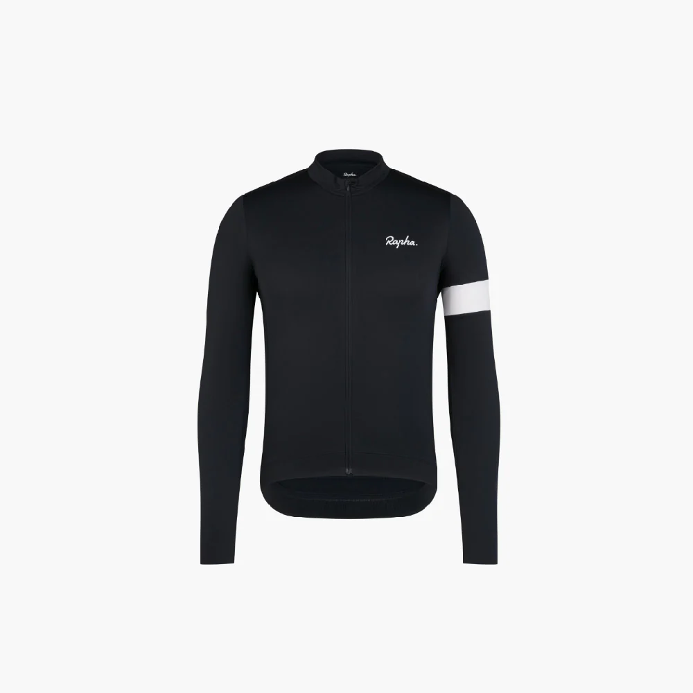 Rapha Maillot Core Thermal Manches Longues Black – Image 2