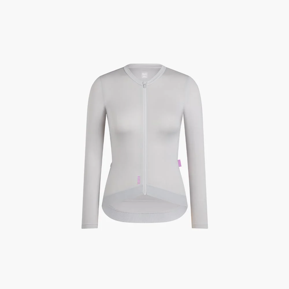 Rapha Maillot Femme Pro Team Long Sleeve Lightweight III Silver – Image 2