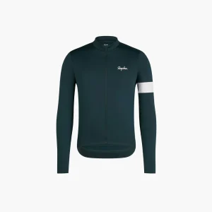 Rapha Maillot Core Thermal Manches Longues Forest Green