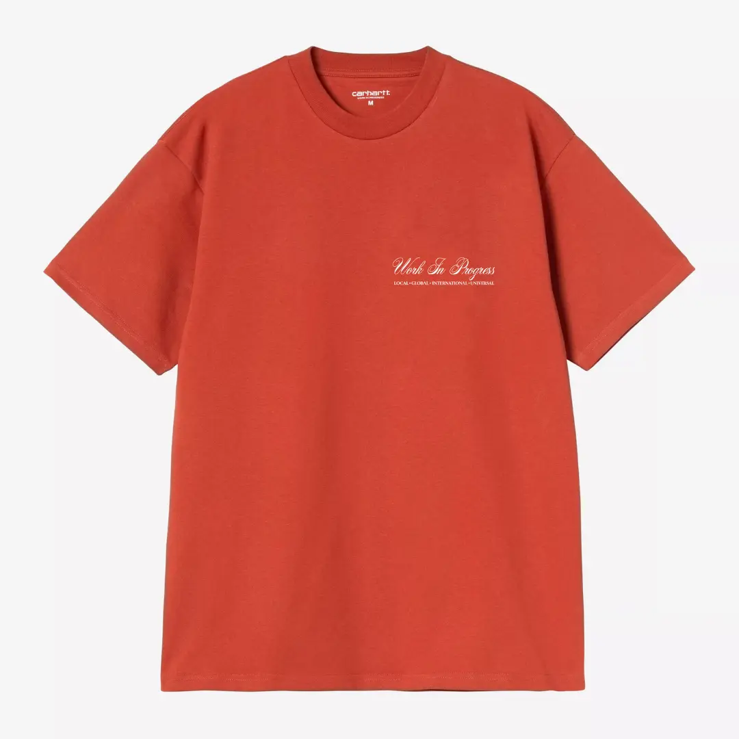 T-SHIRT CLOUD HEART - OXIDE RED