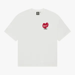 T-SHIRT DEEP CUT BLANC