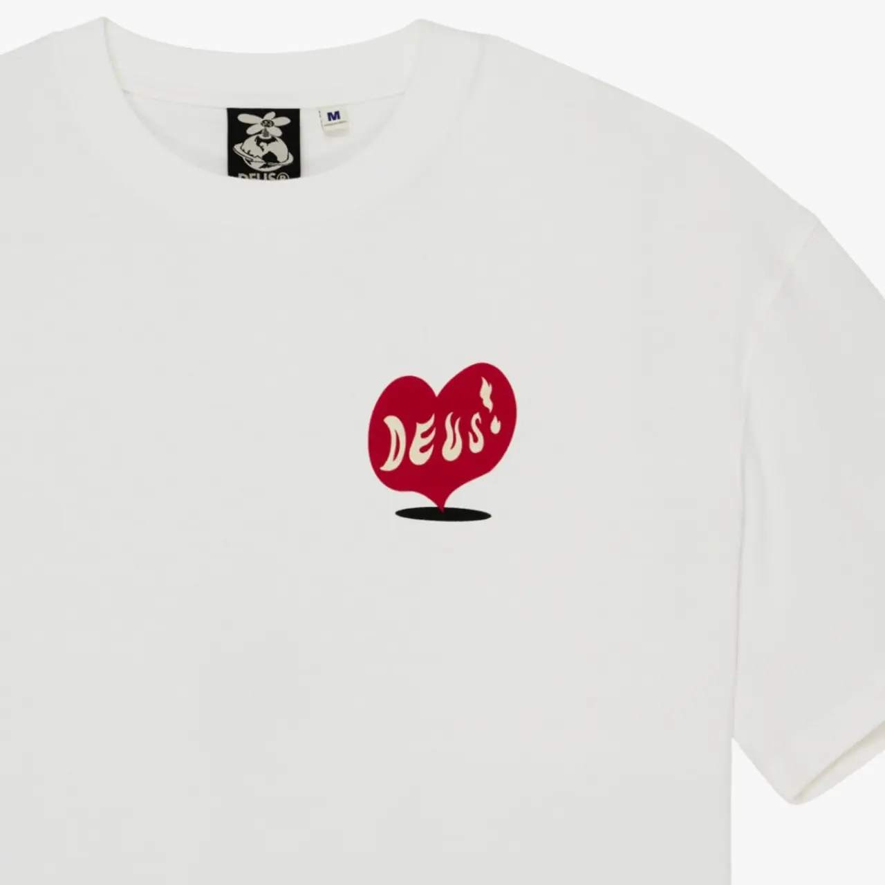 T-SHIRT DEEP CUT BLANC – Image 5