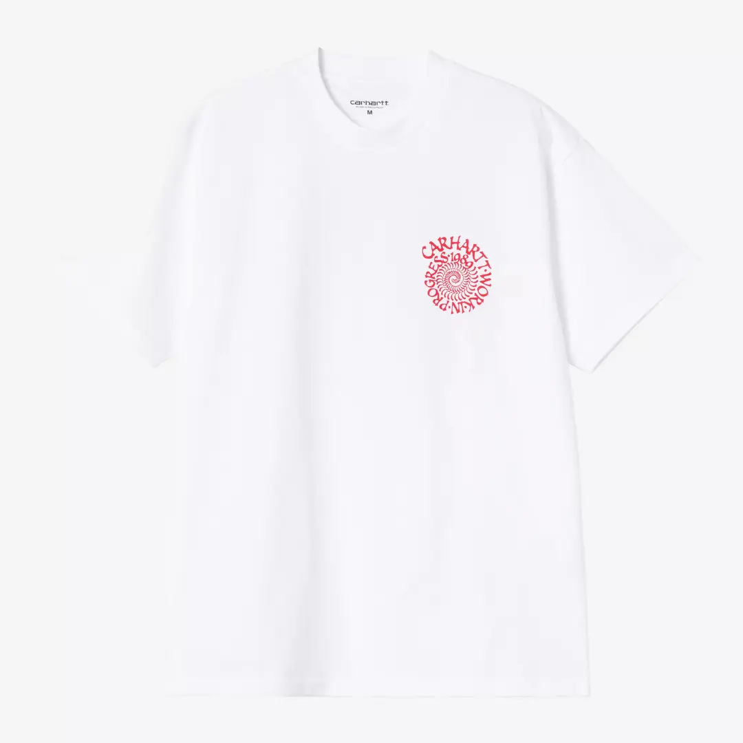 T-SHIRT SPIRALS - WHITE – Image 2