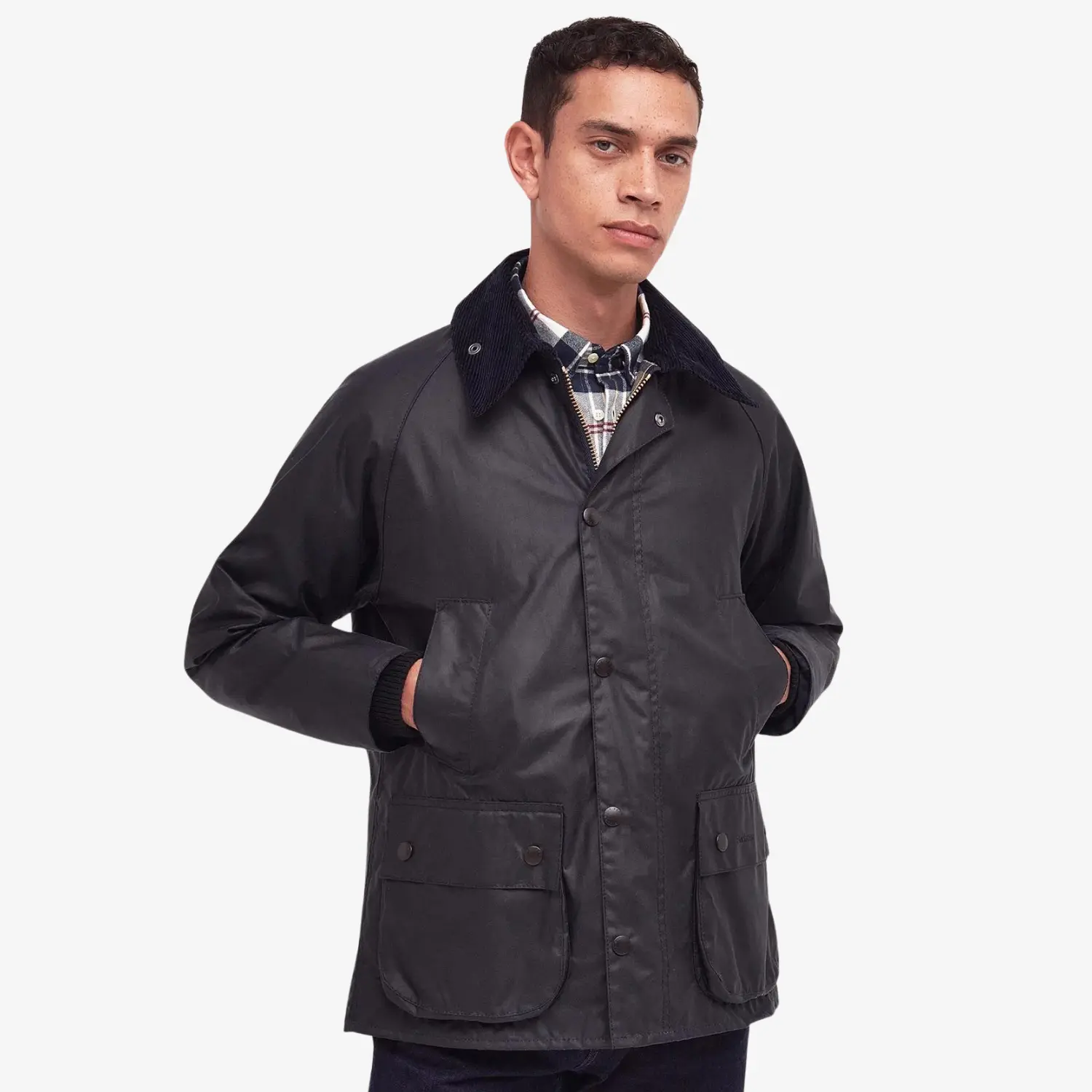 VESTE BEDALE - NAVY – Image 3