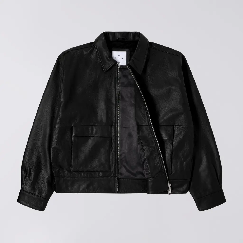 VESTE DOGMA CUIR NOIR – Image 2