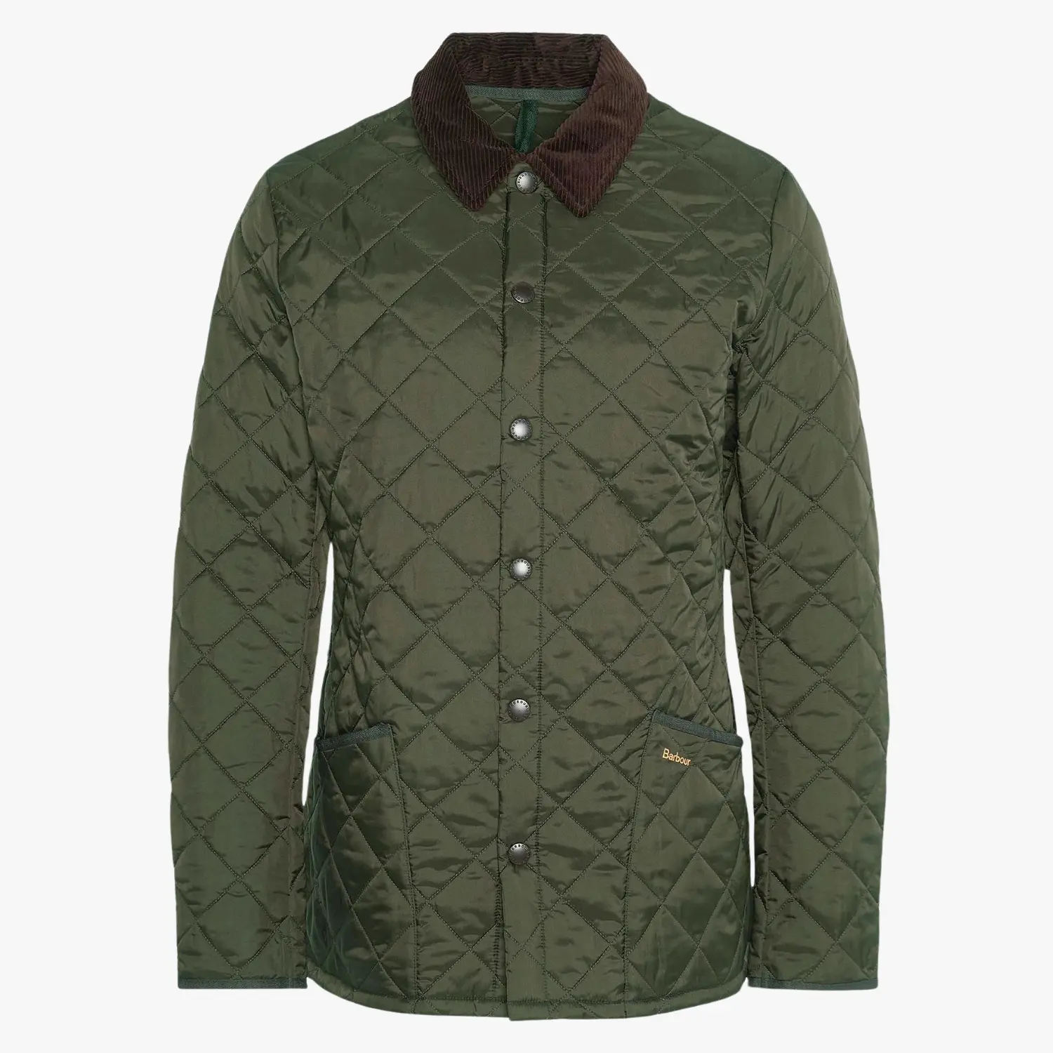 VESTE MATELASSÉE HERITAGE LIDDESDALE OLIVE – Image 2
