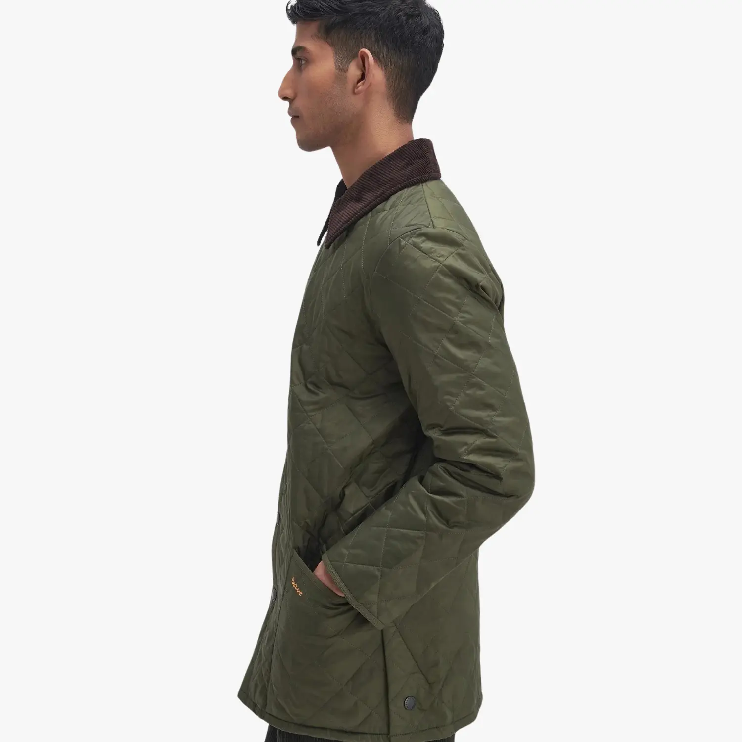 VESTE MATELASSÉE HERITAGE LIDDESDALE OLIVE – Image 6