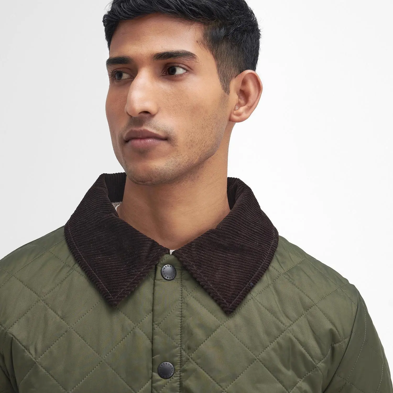 VESTE MATELASSÉE HERITAGE LIDDESDALE OLIVE – Image 7